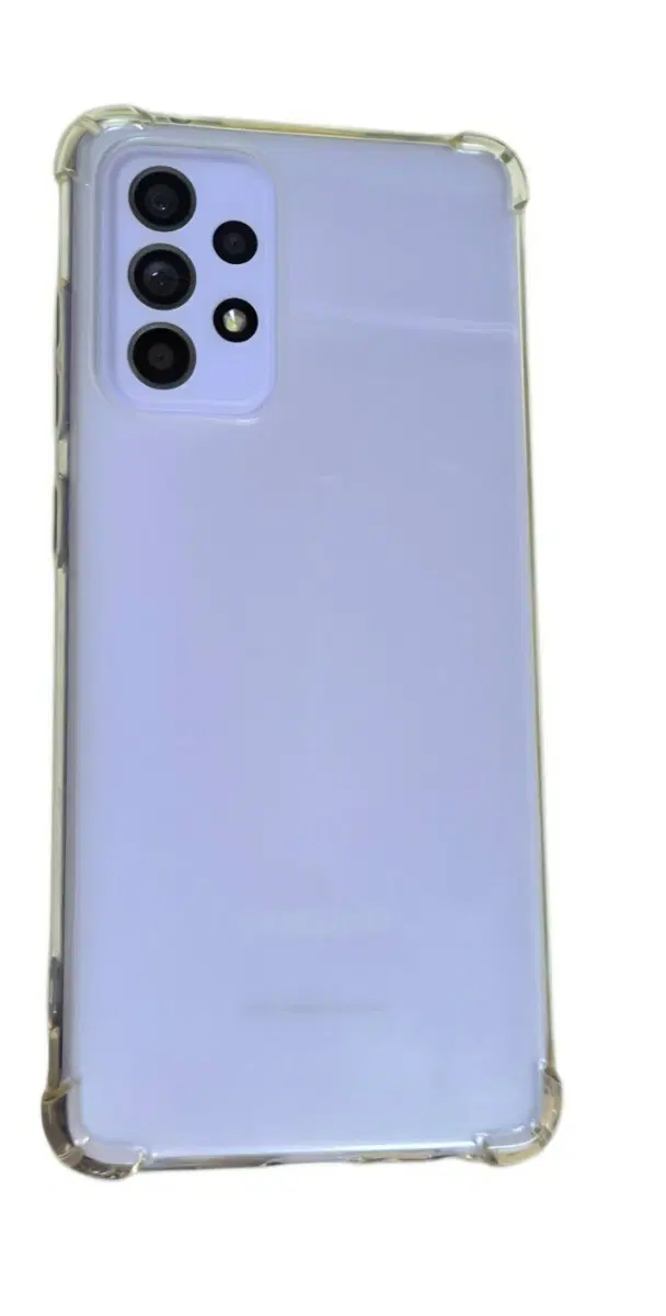 삼성 갤럭시 A52s 5G 라벤더 스마트폰 (새 필름,투명 폰케이스2개 포함된 가격)