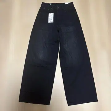 ZARA 엑스트라 배기 BAGYY BLACK 34 완판템