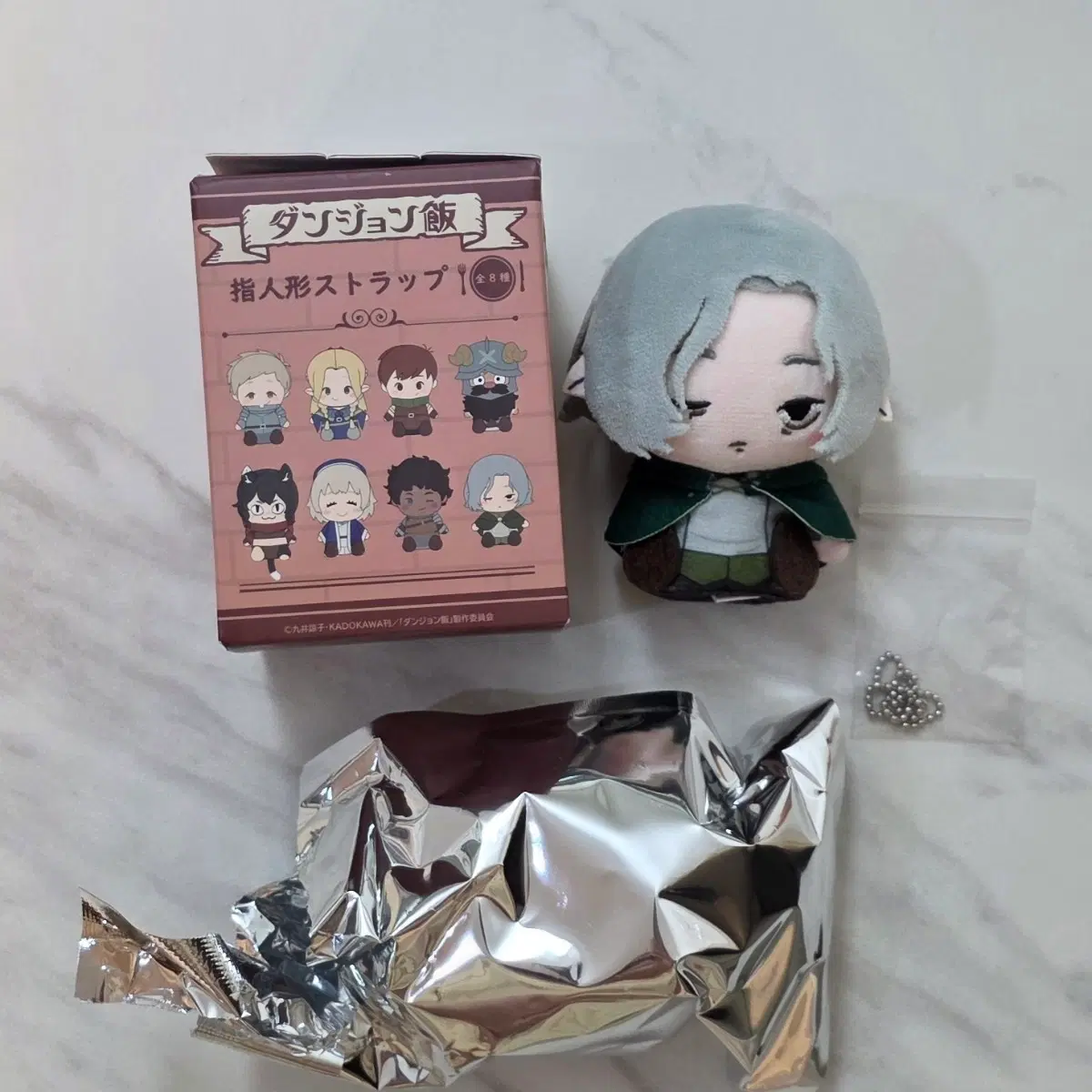 던전밥 미스룬 손가락 인형 누이 키링 마스코트