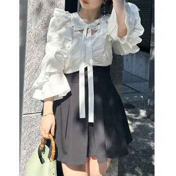 SNIDEL 구축 스커트 쇼트 팬츠 0