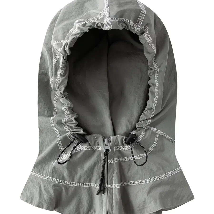 마하그리드 CURVED STITCH BALACLAVA 바라클라바 그레이