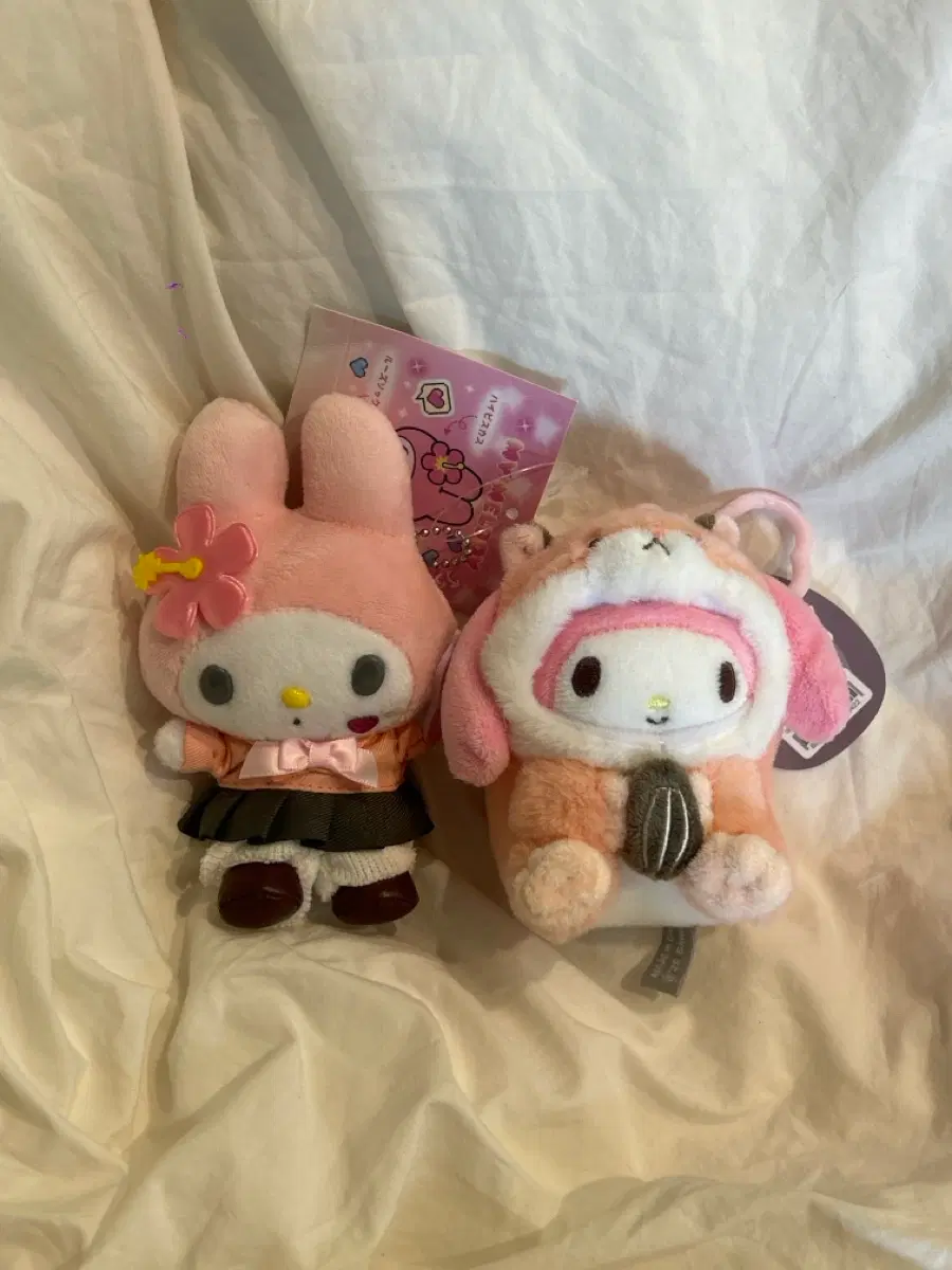 마이멜로디 인형 키링 세트