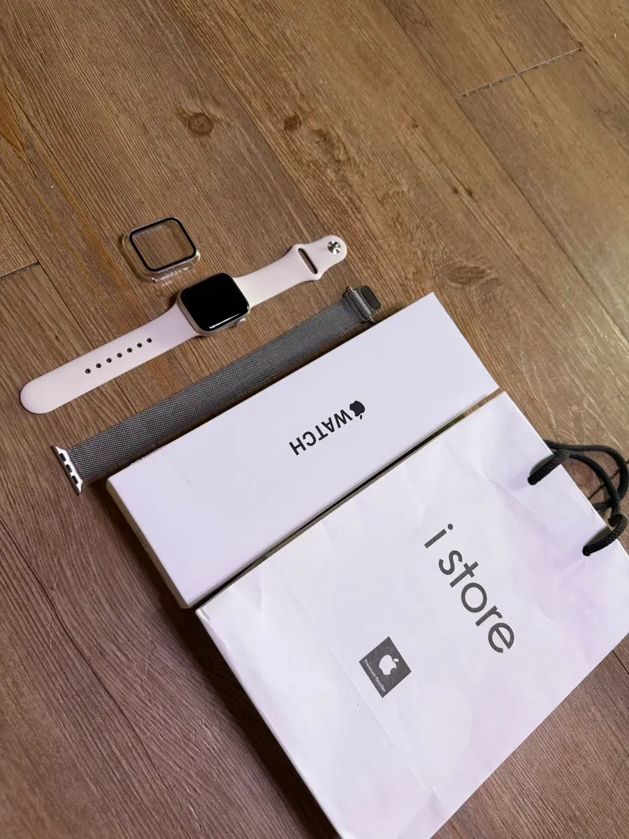애플워치 SE3 40mm 셀룰러 스타라이트 풀박스
