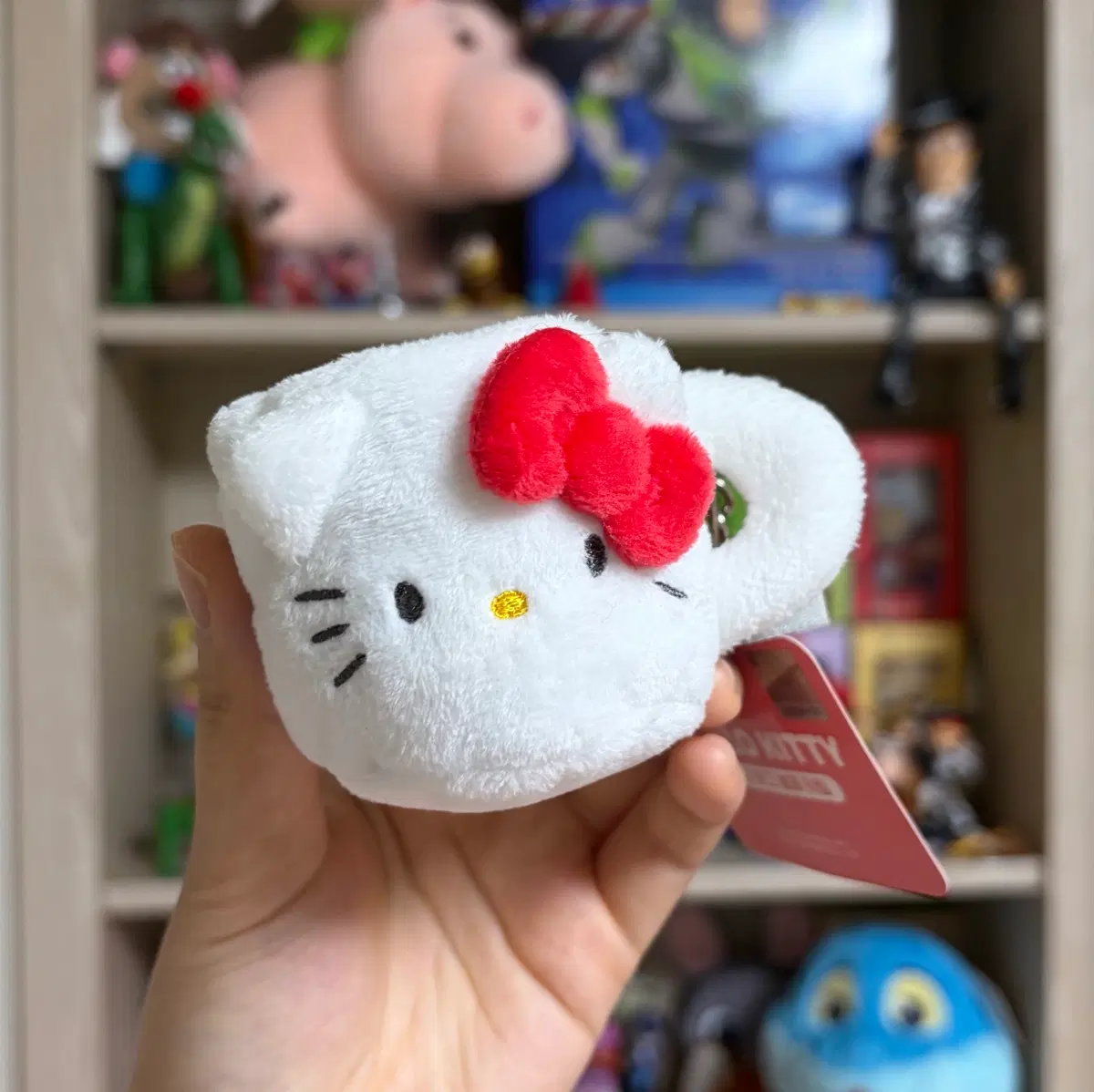 산리오 헬로키티 미니 머그컵 인형 키링