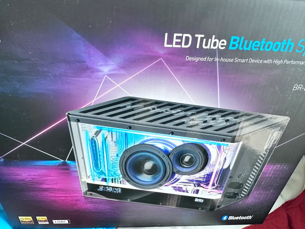 브리츠 블루투스 5.3 Hi-Res 스피커 RGB LED BR-MARK5