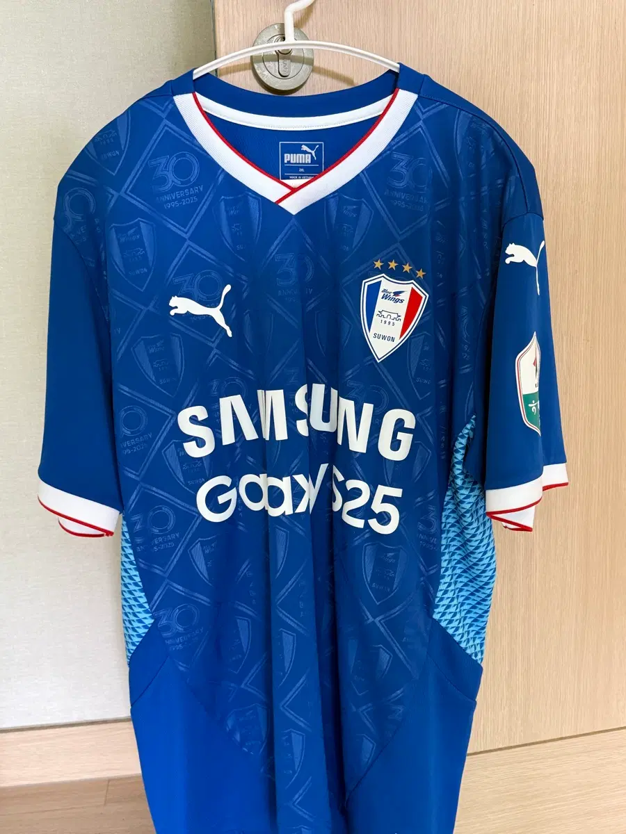수원삼성 25시즌 30주년 기념 홈 유니폼 2xl