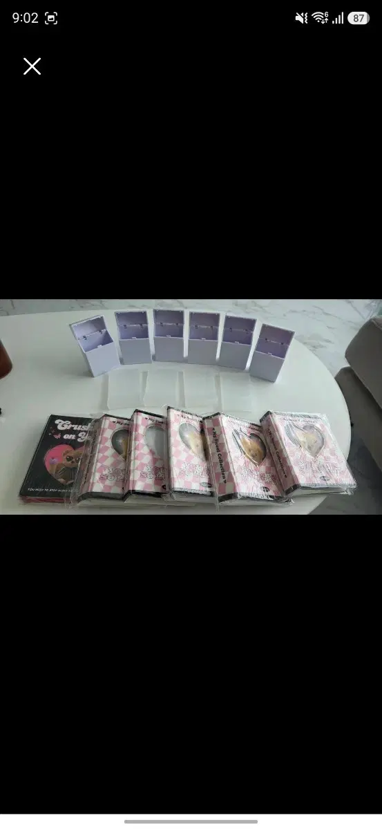 포토카드 앨범, 통 16개 새거 일괄