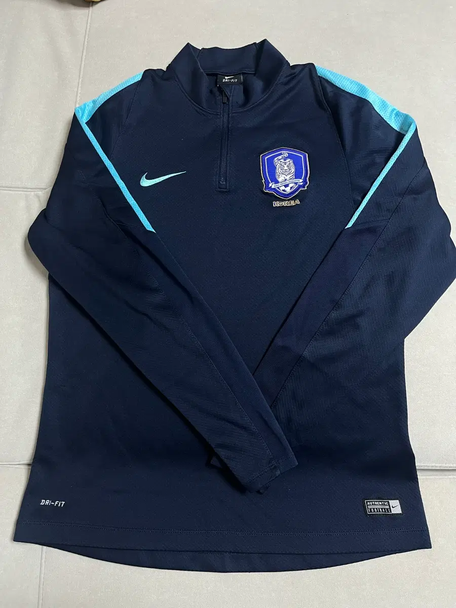 나이키 대한민국 축구 트레이닝 하프집업 여성사이즈XL