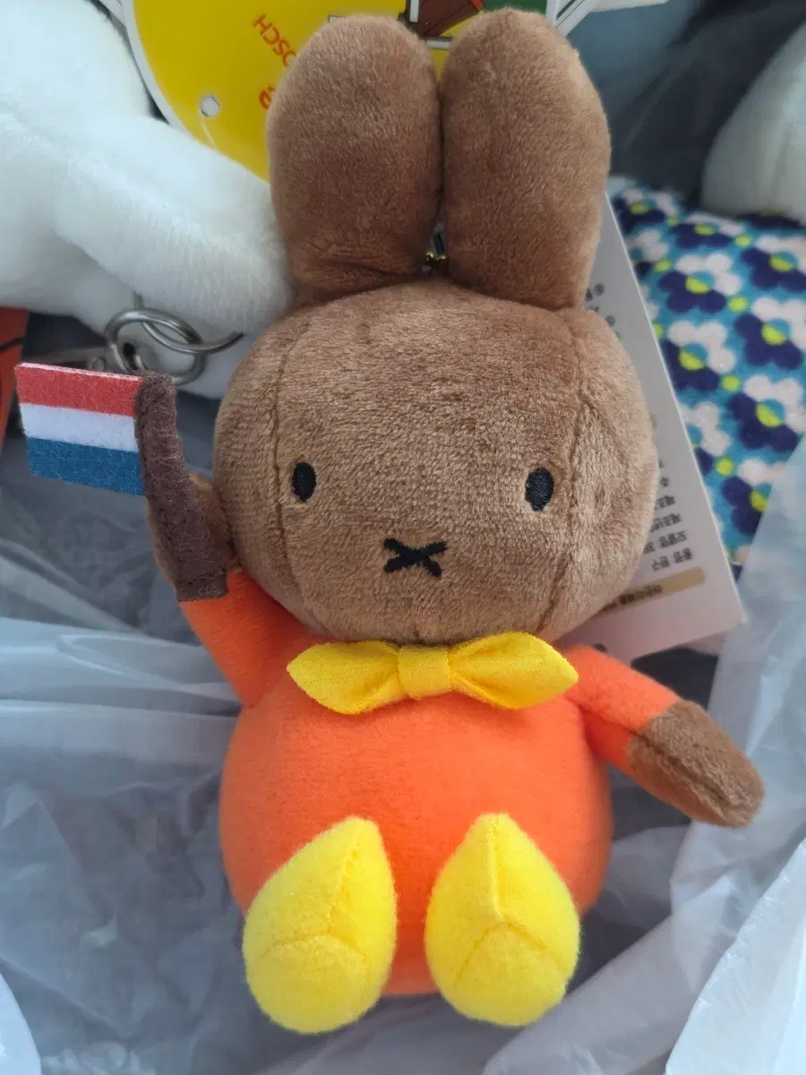 하우스텐보스 미피 멜라니 인형 키링