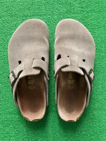 BIRKENSTOCK 보스턴/스웨이드/토프/ 사이즈 41
