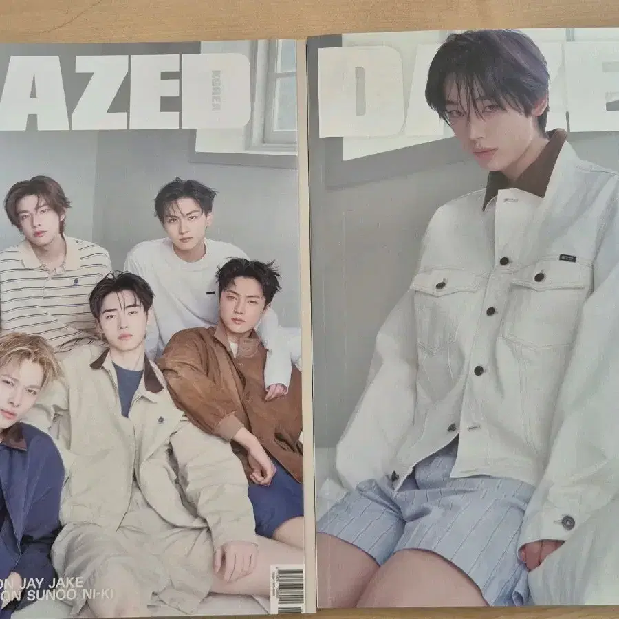 엔하이픈 화보 데이즈드 코리아 dazed Korea 선우