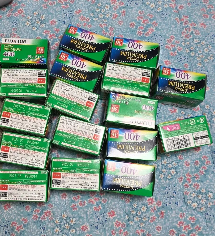 필름카메라 후지 필름 프리미엄400 Premium400 7롤