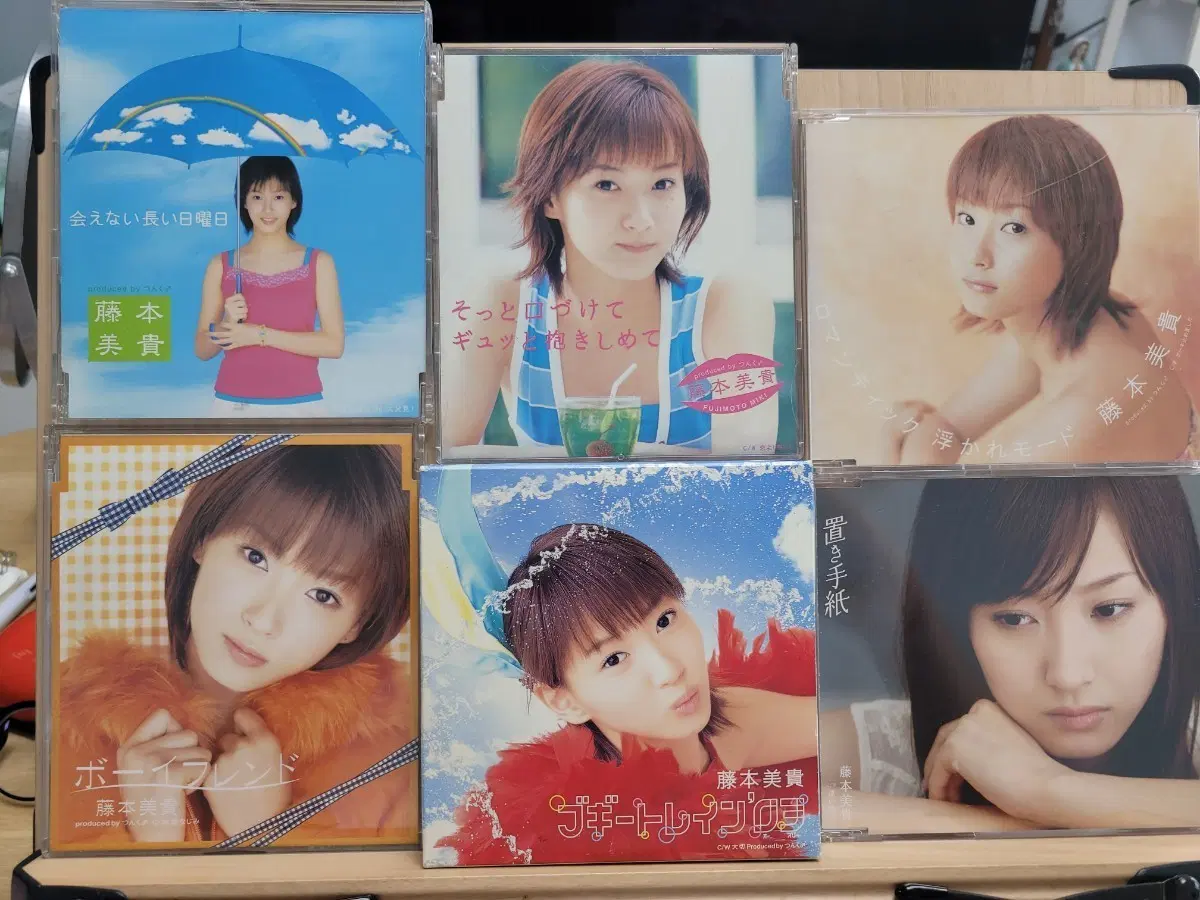 후지모토 미키 CD 싱글 앨범 세트