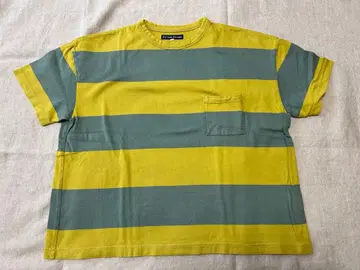 TIGRE BROCANTE 와이드 피치 보더 베니스 비치 반팔 T