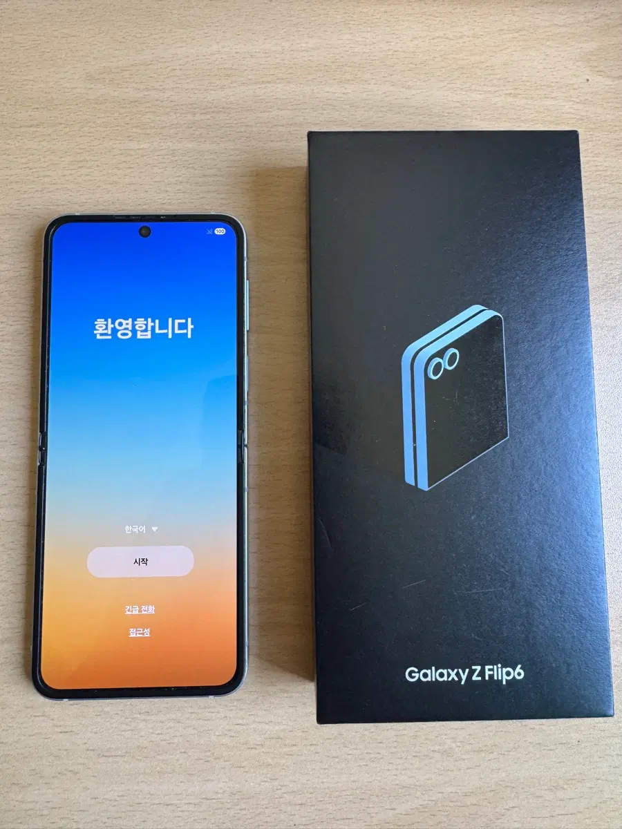 갤럭시 Z플립6 256GB 블루 KT