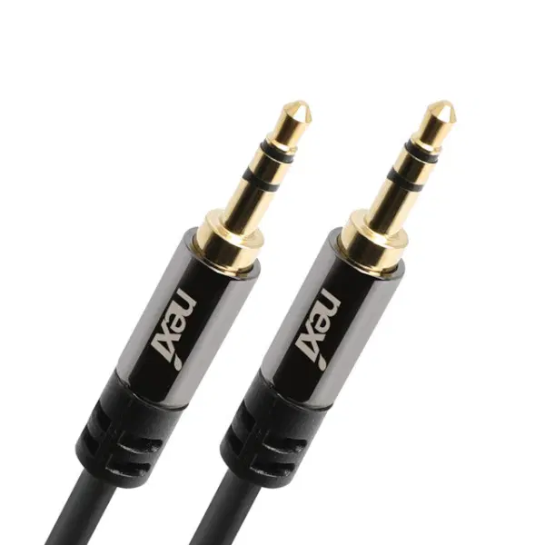 3.5mm 무산소동선 알루미늄 AUX 케이블 2M