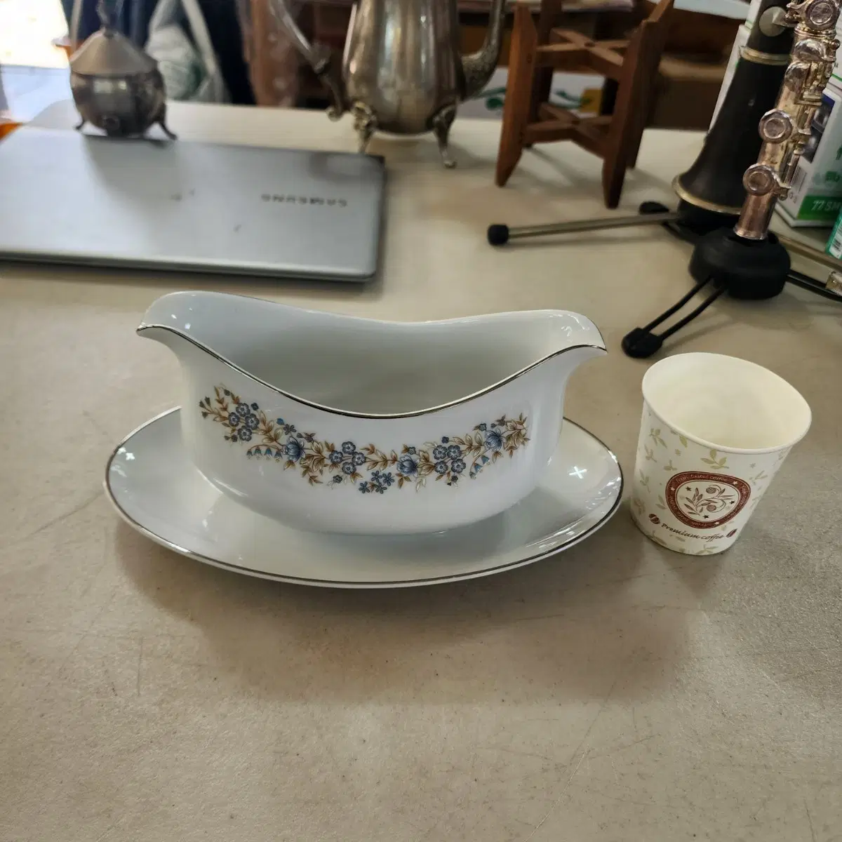 Japan 미사용 그레이비 보트(Gravy Boat) 15000원