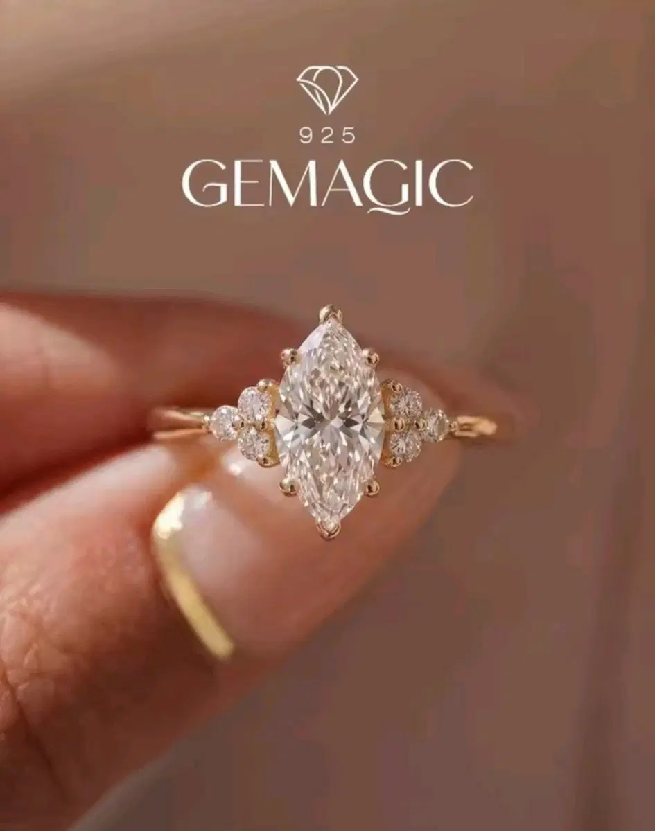 GEMAGIC 마퀴즈 다이아몬드 반지