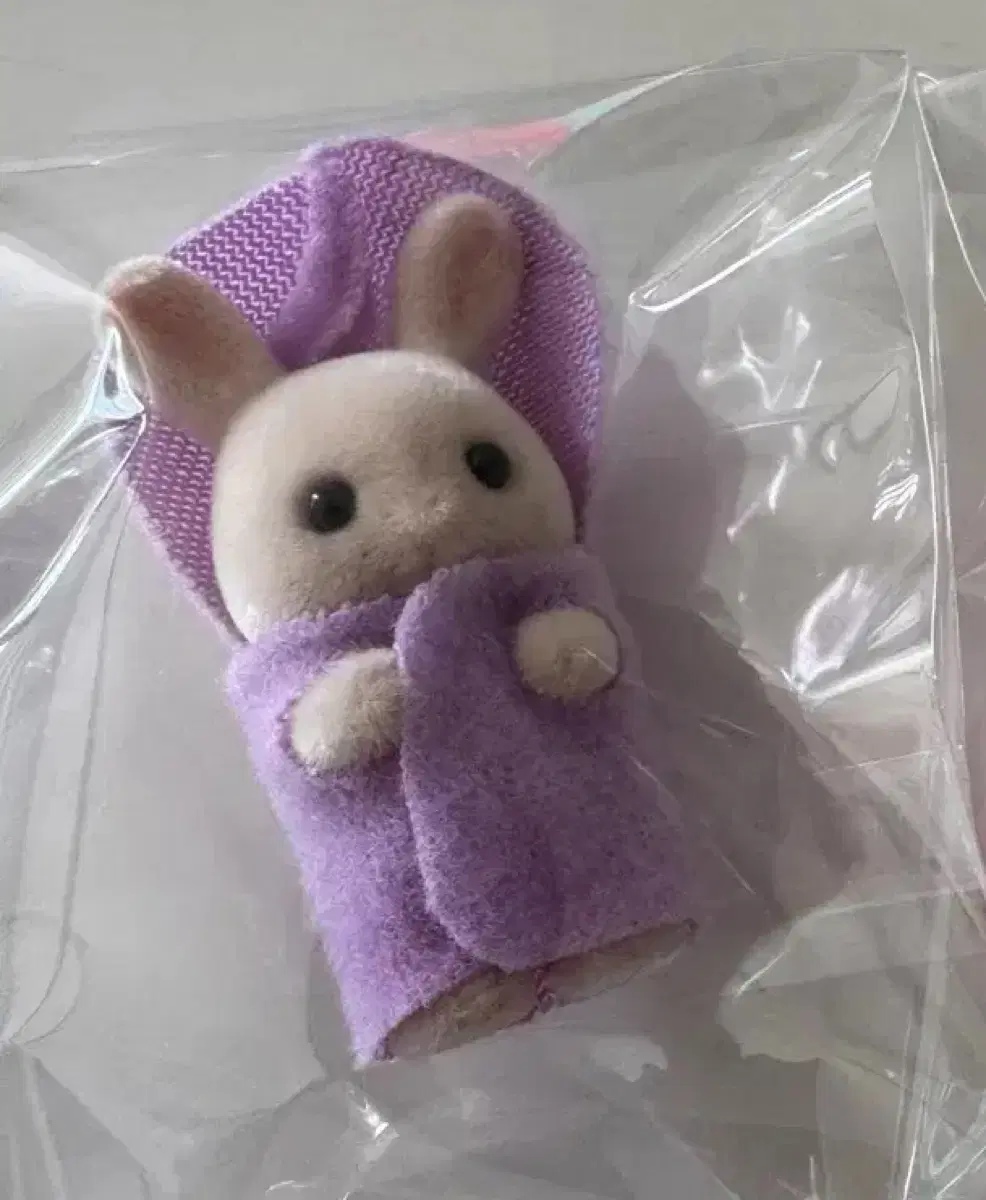 보라색만)개당)실바니안 밀크토끼 신생아 쌍둥이 목욕시간 목욕가운