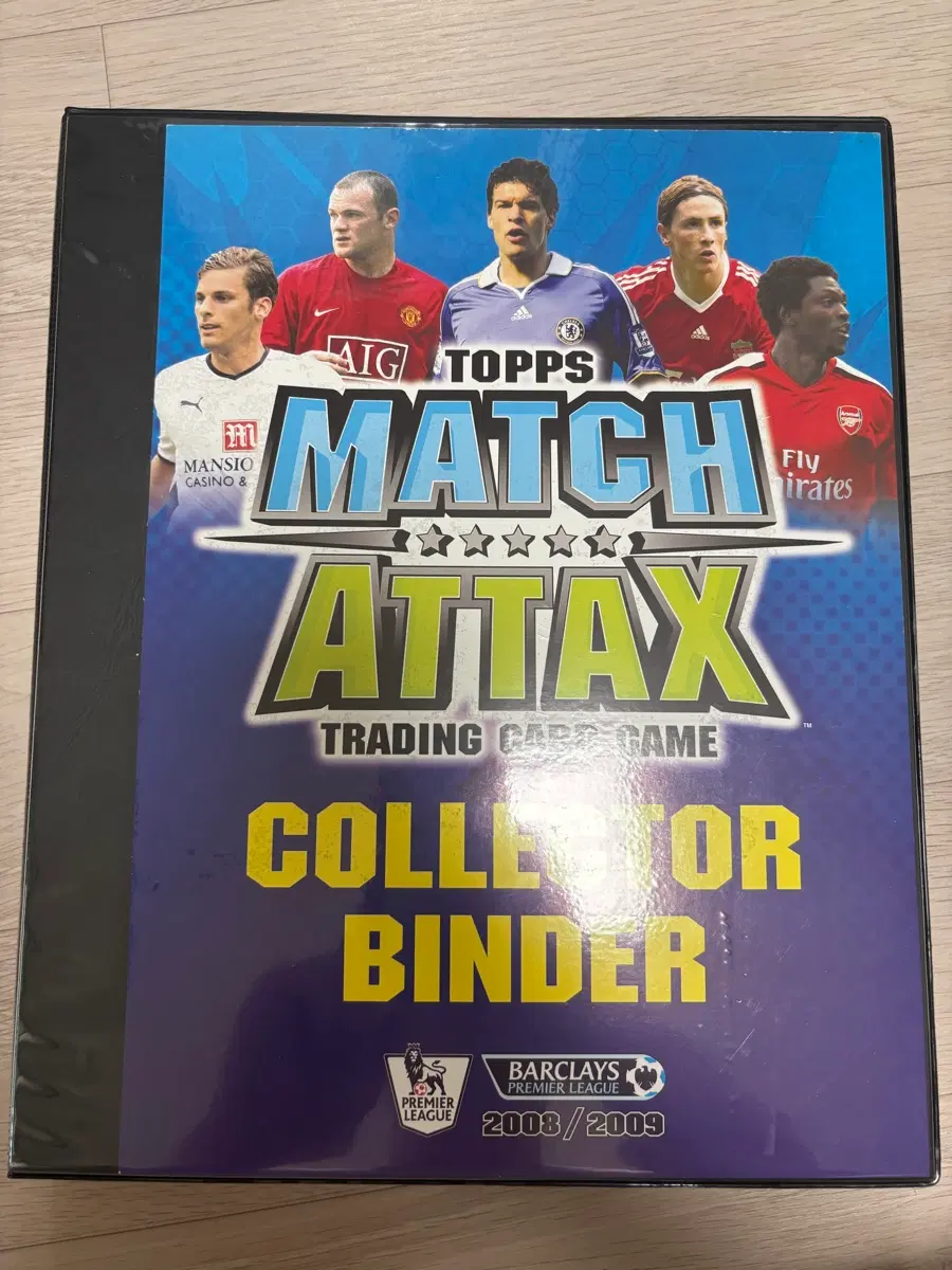 Topps Match Attax 2008/09 EPL 전종 풀세트 COMPLETE SET
