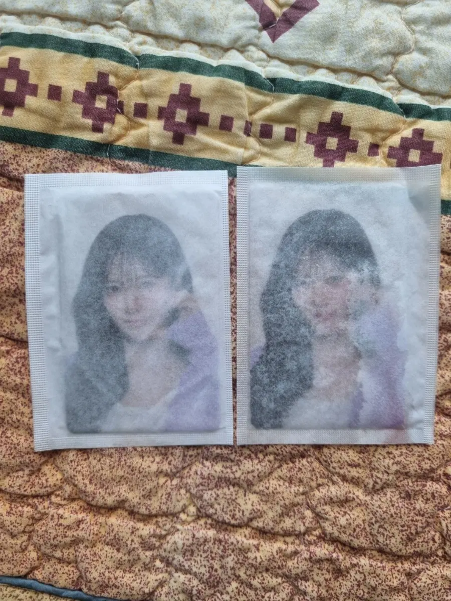 리센느 cu 포토카드 2장 리브 교환