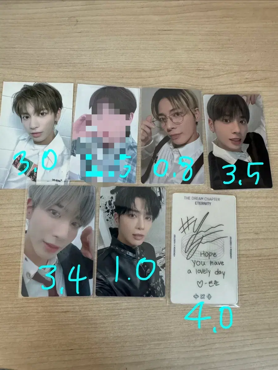 투바투 태현 연준 포카 txt