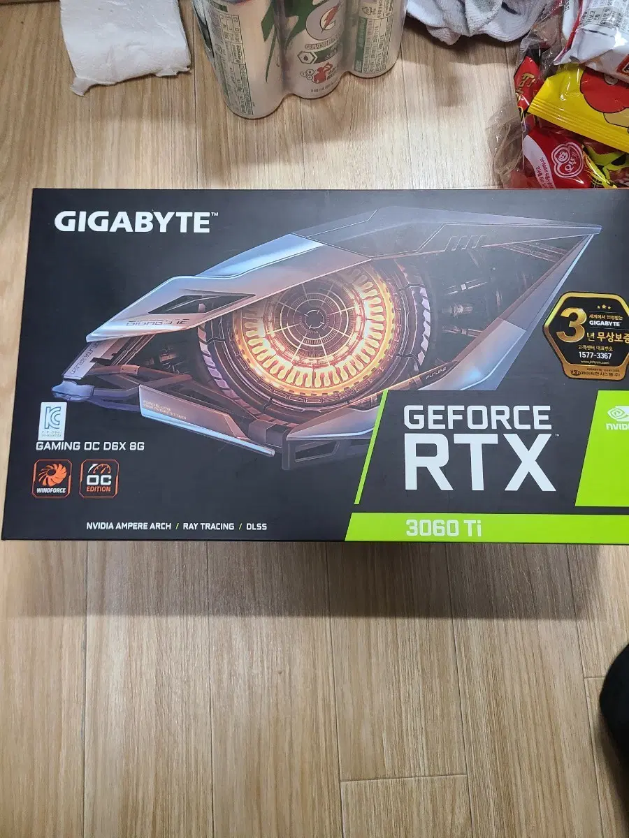 기가바이트 RTX 3060 Ti 그래픽카드