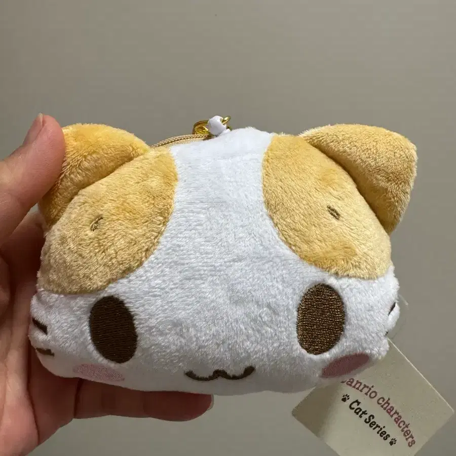 산리오 마슈마로 릴패스 키링 새상품