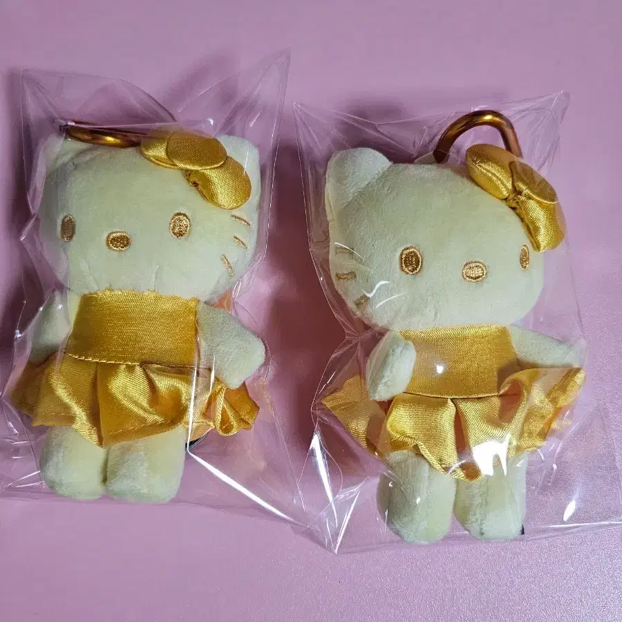 헬로키티 봉제인형 키링 옐로우 개당가격!!