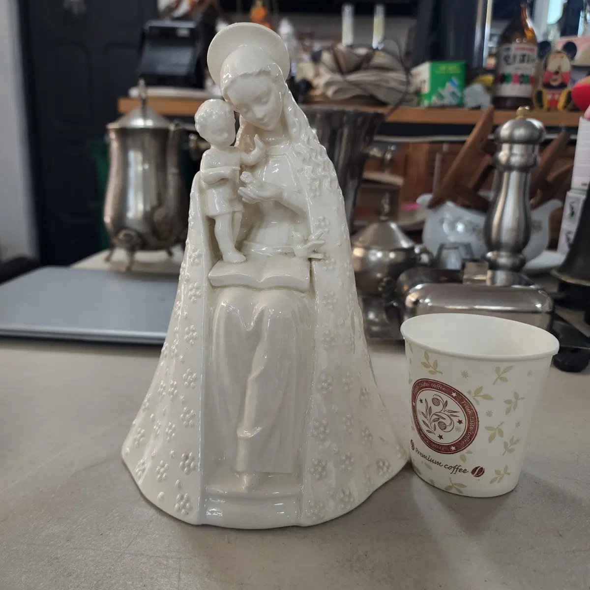 1970년대 독일 흠멜 괴벨 높이20.3cm45000원 #성모 #예수