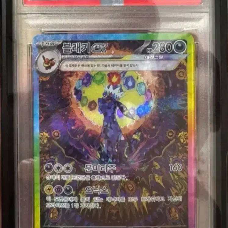 포켓몬카드 블래키 EX SAR Psa 10