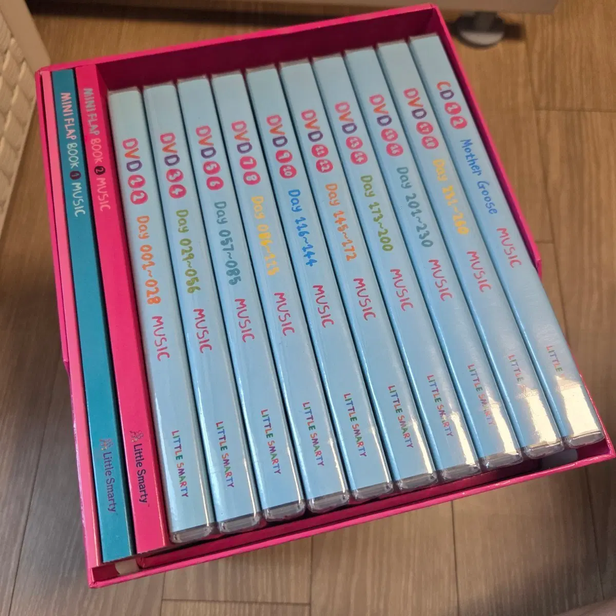 리틀스마티뮤직 잉글리쉬 DVD + CD 세트