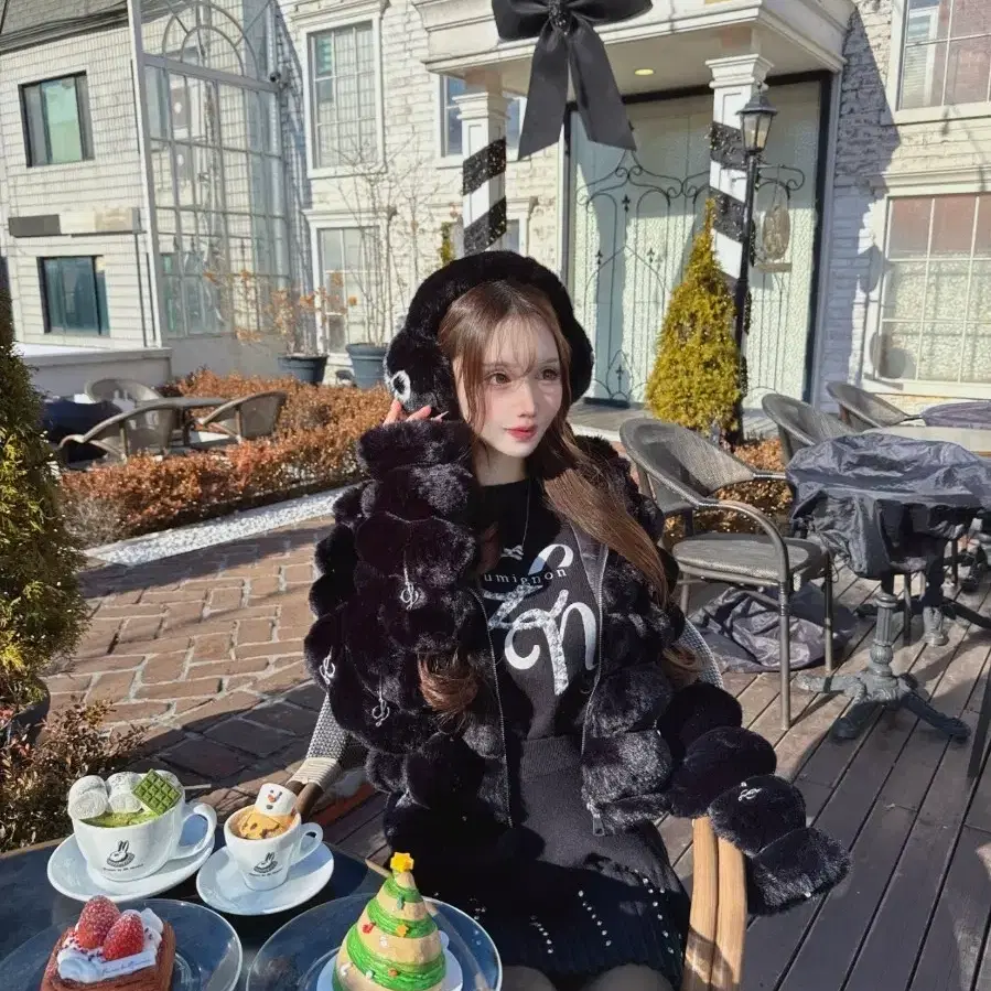 lumignon 루미뇽 아우터 퍼자켓 스나계