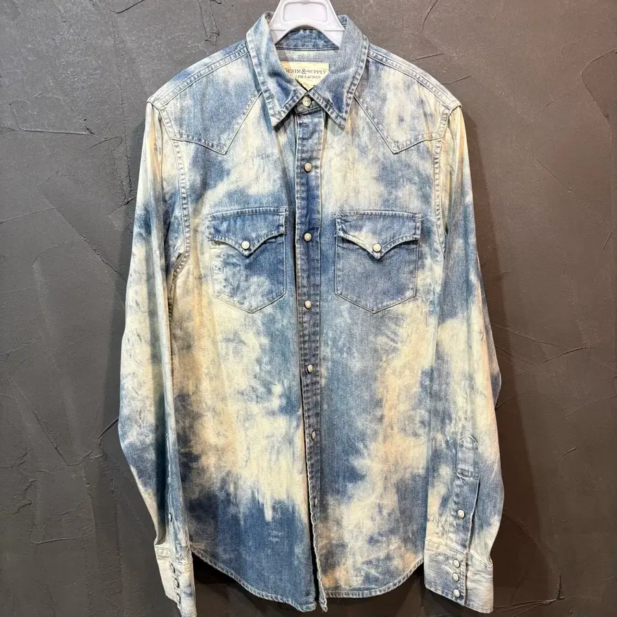 [S] DENIM & SUPPLY 데님앤서플라이 워싱 데님 셔츠
