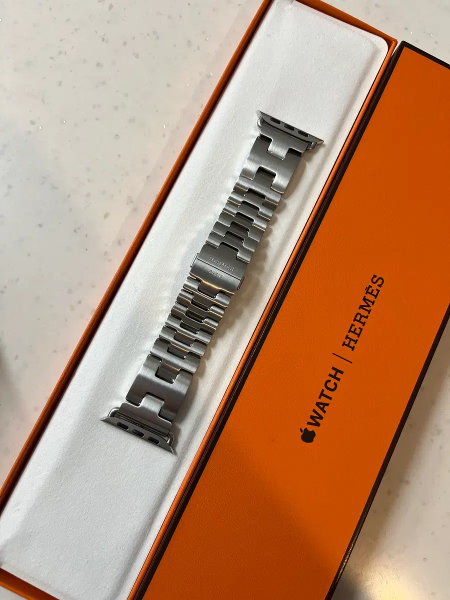 애플워치 에르메스 사티네 그랜드H 46mm M SSS급