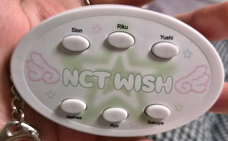 nct nct wish 보이스 키링