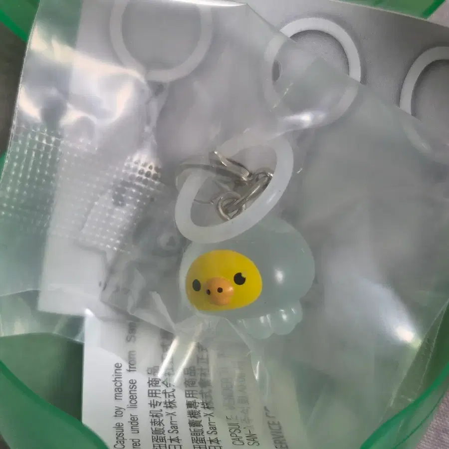 리락쿠머 해양생물 메지루시 키이로이토리 해파리 키링