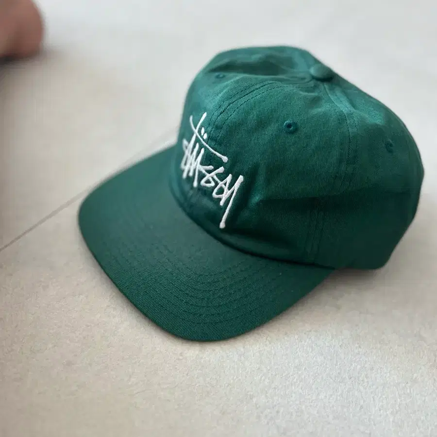 스투시 볼캡 그린
