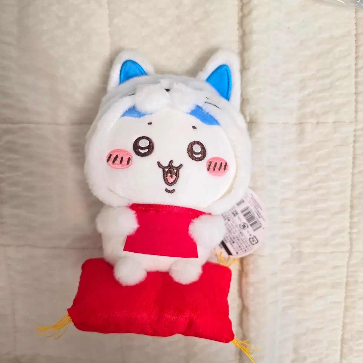 치이카와 하치와레 모구모구혼포 여우신사 누이 인형 먼작귀