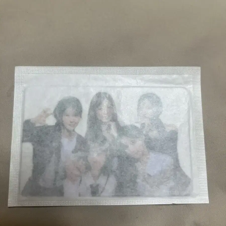 리센느 cu 포토카드 단체사진 미개봉