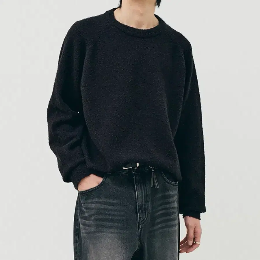 노이어 부클 루즈핏 니트 50