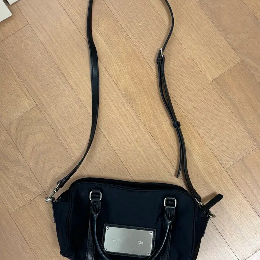마뗑킴 베이비 스포티 토트백 블랙