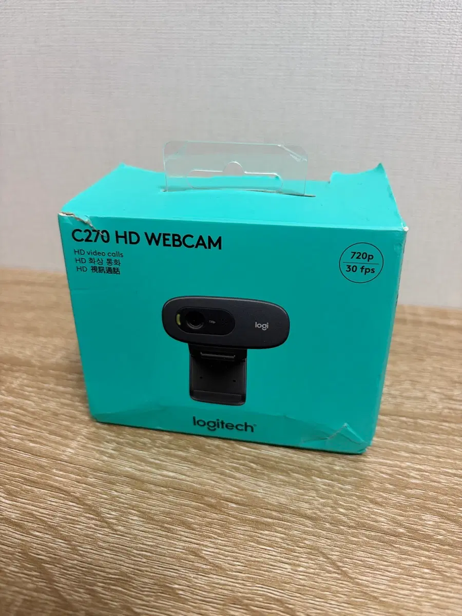 로지텍 C270 HD 웹캠