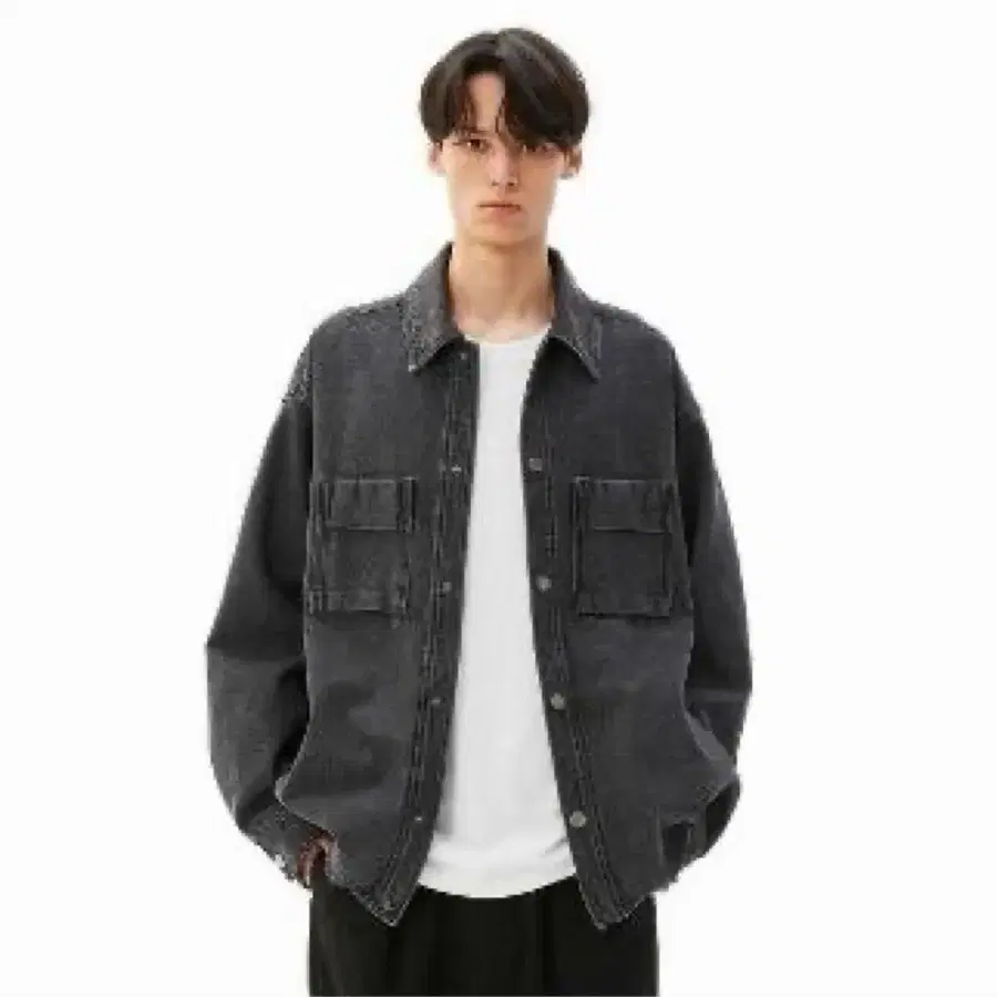 일꼬르소 데님 자켓 105