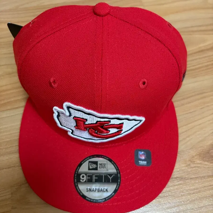 뉴에라 9FIFTY 캔자스시티 치프스 레드 스냅백