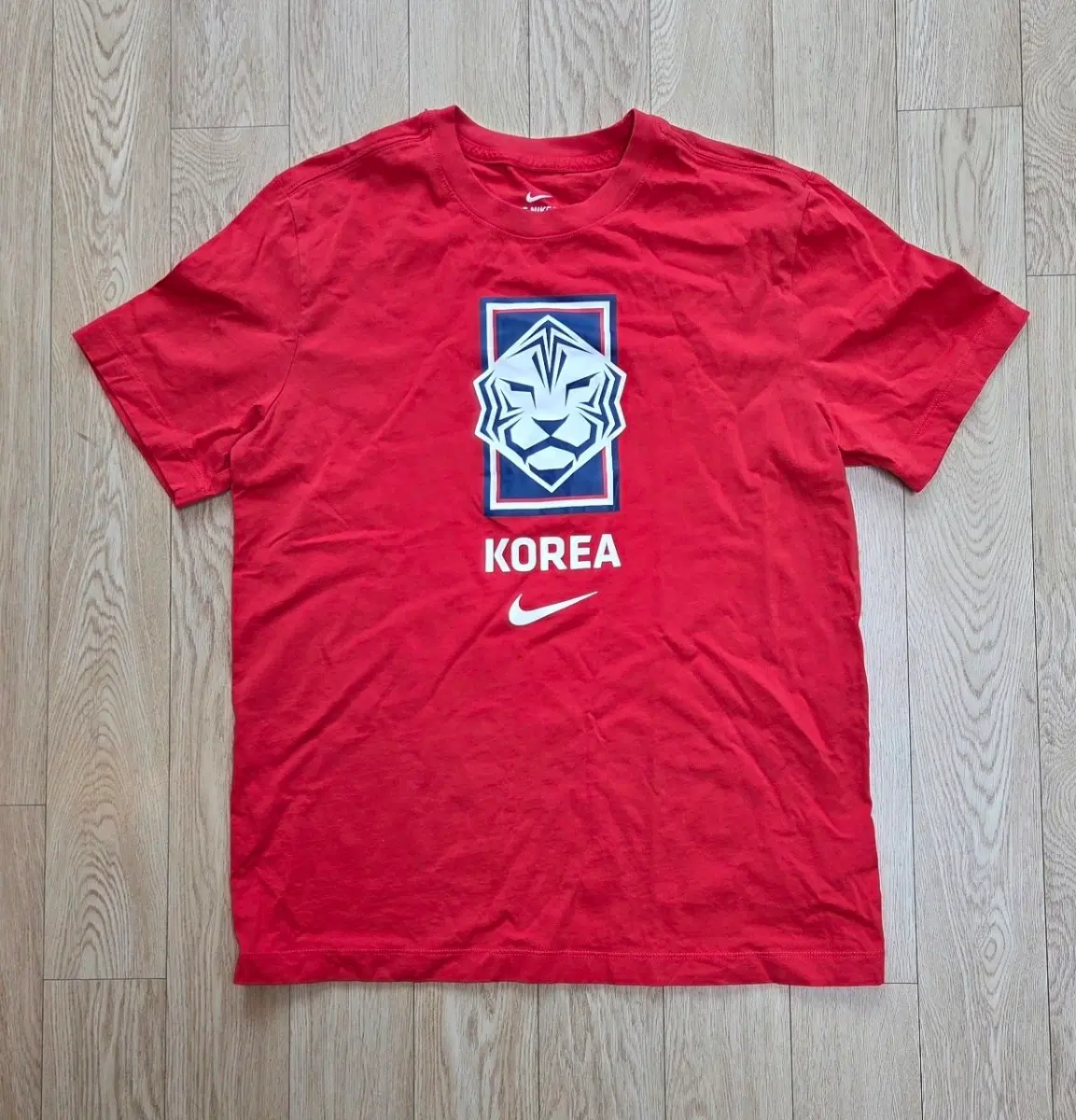 미사용 나이키 한국 축구 국가대표팀 반팔티 L 사이즈 (95~100정도)