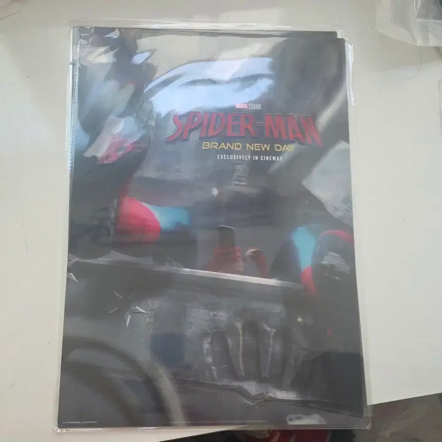 스파이더맨 브랜드뉴데이 3D 렌티큘러 포스터