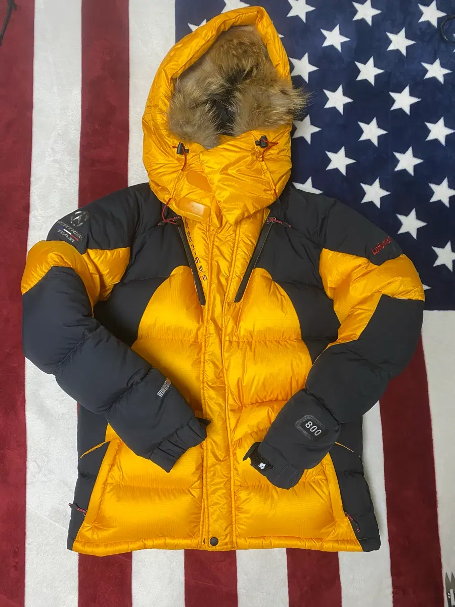 라푸마 Windstopper 2L 라쿤퍼 구스다운