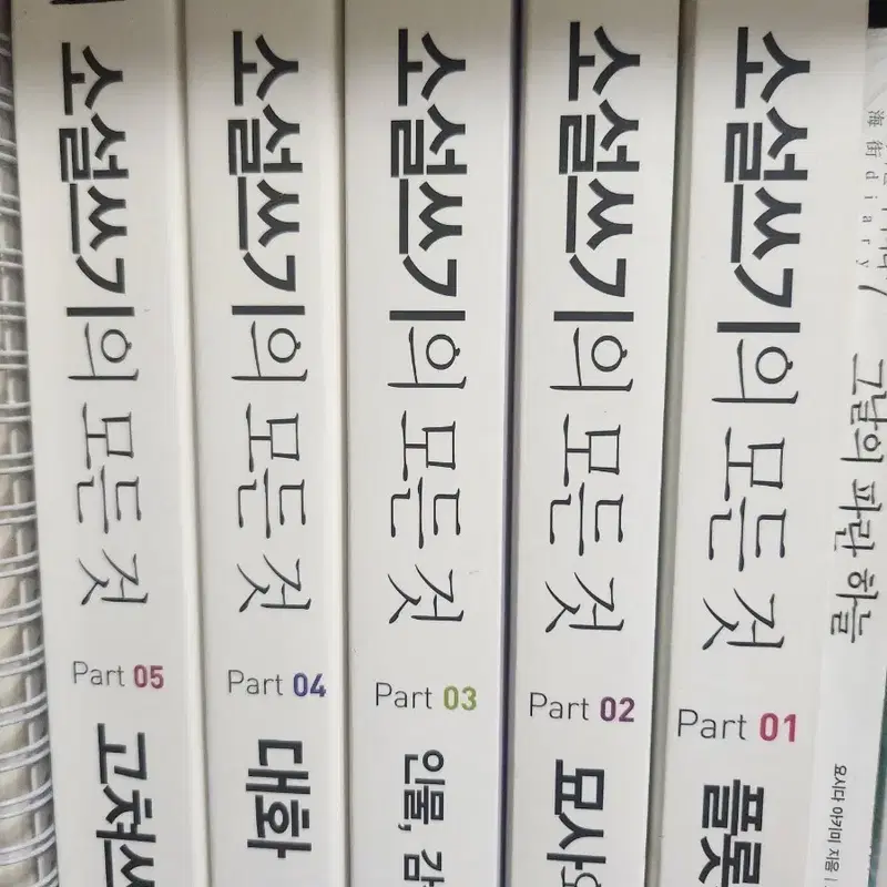 소설쓰기의 모든것 책 세트