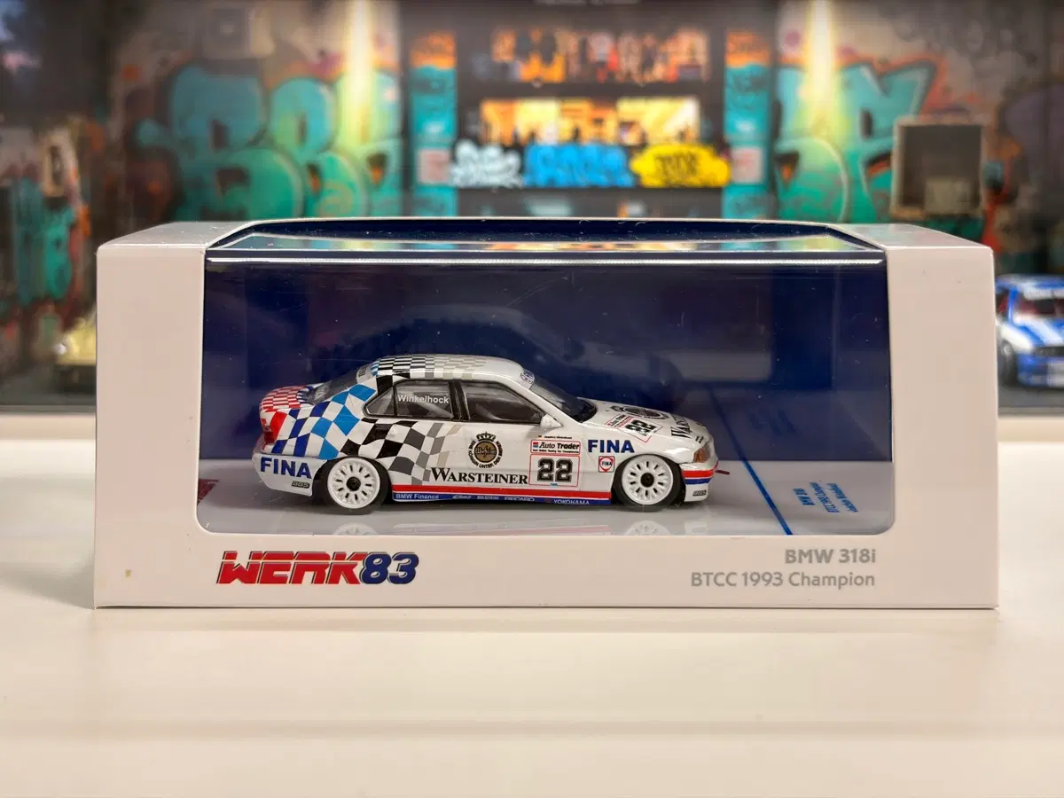 WERK83 BMW 318i BTCC 1993 챔피언 1:64모델